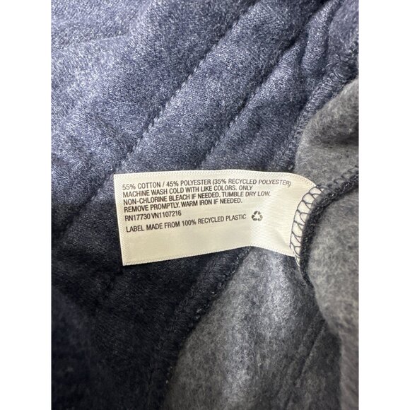 Mens Navy Knit Jogger Pants Size L By Goodfellow & Co Front & Back Pockets - Picture 4 of 5